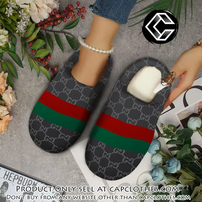Gucci fleece slippers luxury inhouse slippers ihs1006 cc0125370